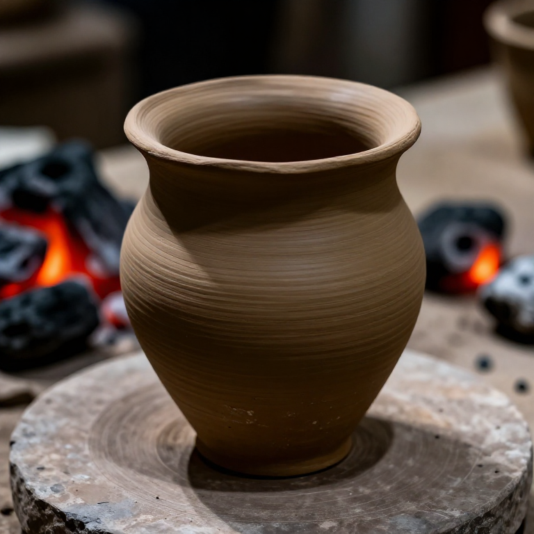 Making a Clay Crucible for Smelting — The Vessel That Holds Molten Metal