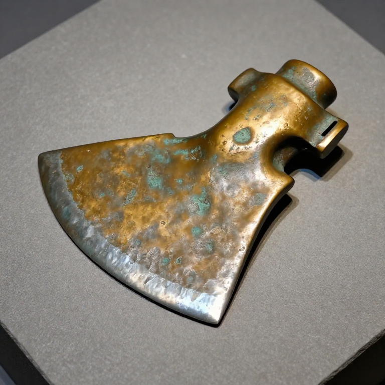 Casting a Bronze Flat Axe — The First Metal Cutting Tool