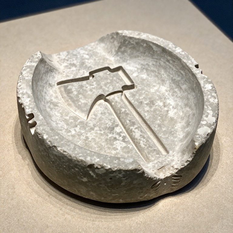 Carving a Stone Mould for Bronze Casting — Open-Face and Bivalve Moulds