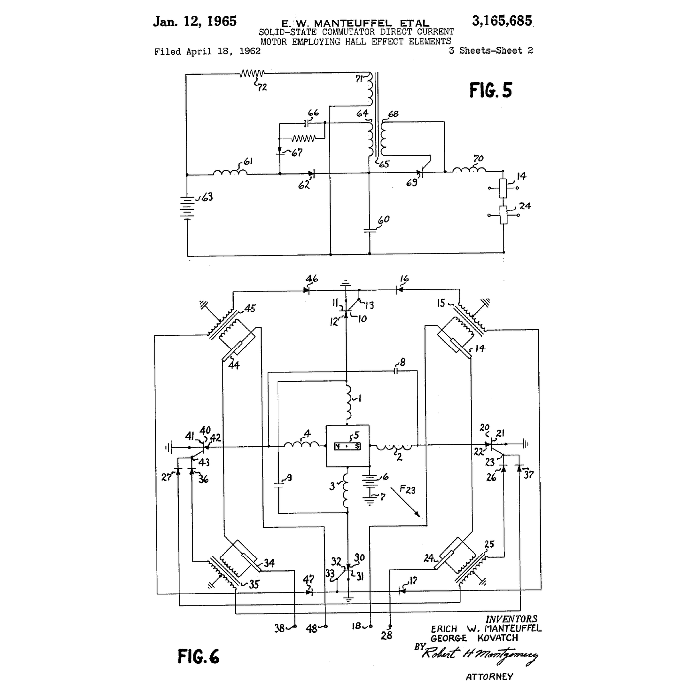 Commutating Without Brushes: Hall Elements Instead of Carbon