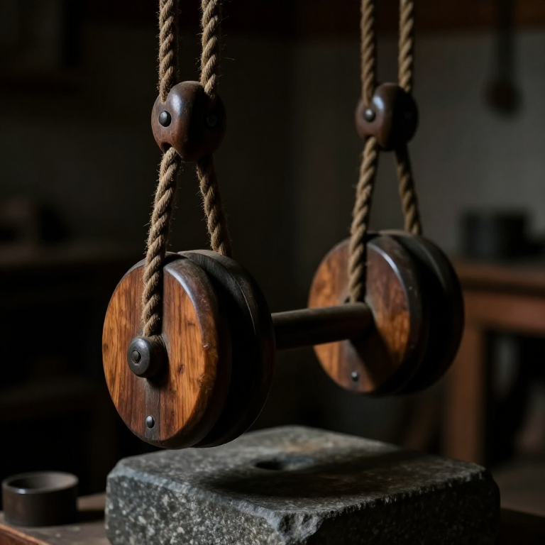 Building a Compound Pulley (Block and Tackle) — Archimedes' Force Multiplier