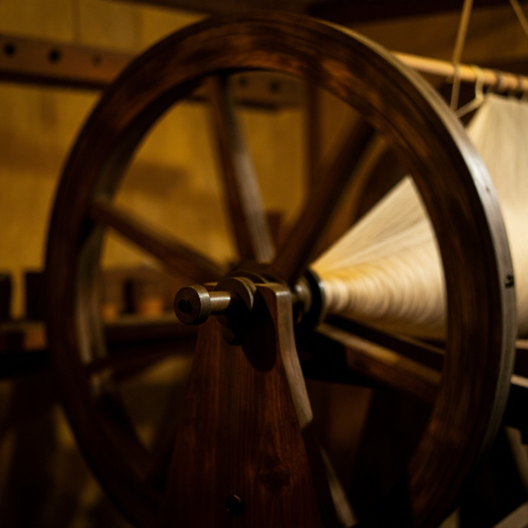 Building a Great Wheel for Spinning — The Machine That Clothed the Medieval World