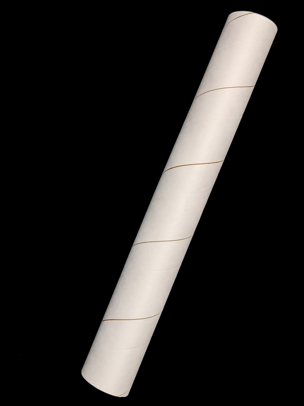 Cardboard Tube: Pasted Paper Rolled on a Mandrel