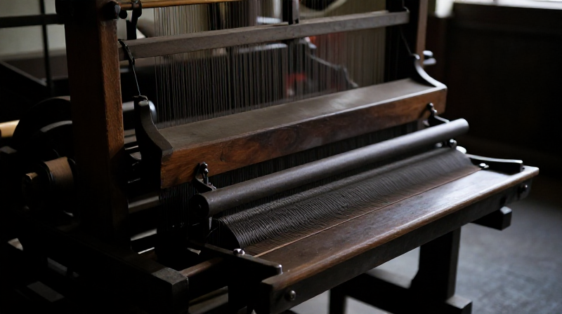 Cartwright's Power Loom — Mechanized Weaving by Steam and Water