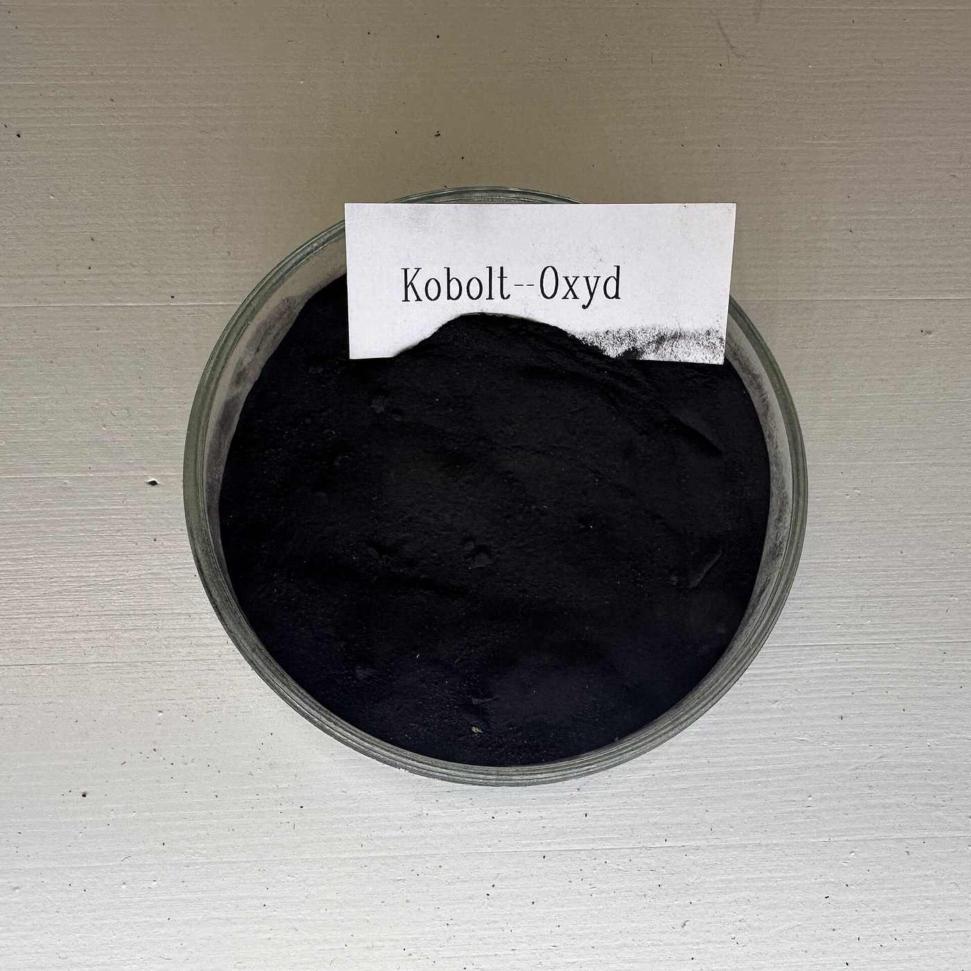 Cobalt Oxide: Cobalt Ore Roasted to Drive Off Arsenic, Ure 1839