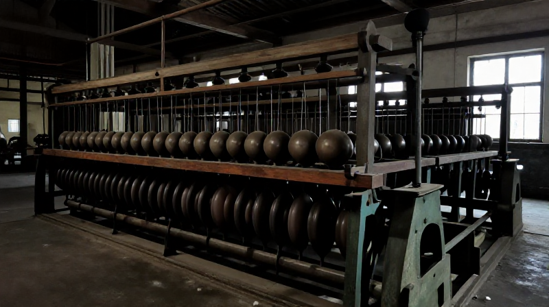 Crompton's Spinning Mule — The Machine That Made Fine Cotton Possible