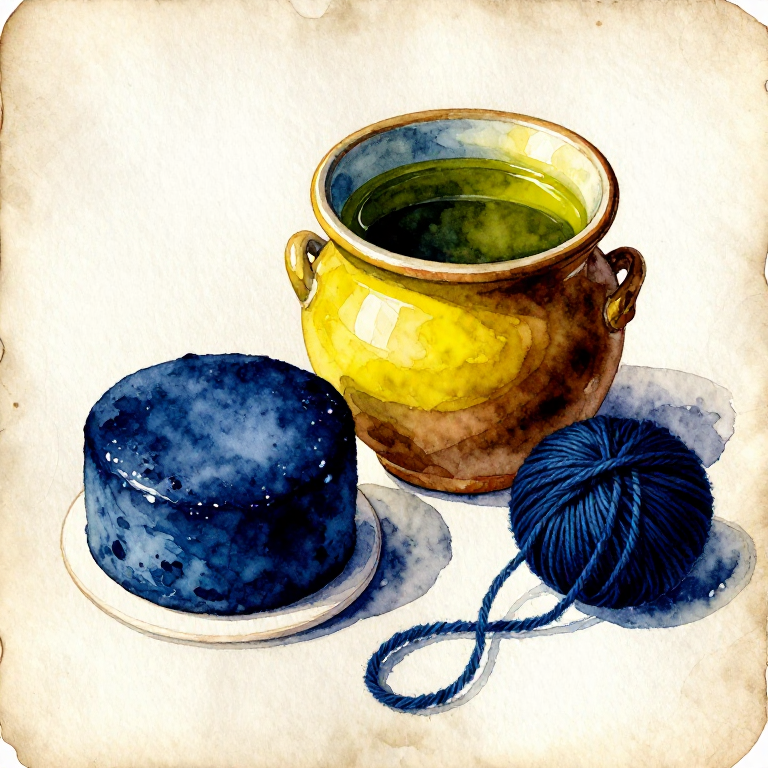 Dyeing Blue with Natural Indigo — The Tropical Vat Dye That Coloured Civilisation