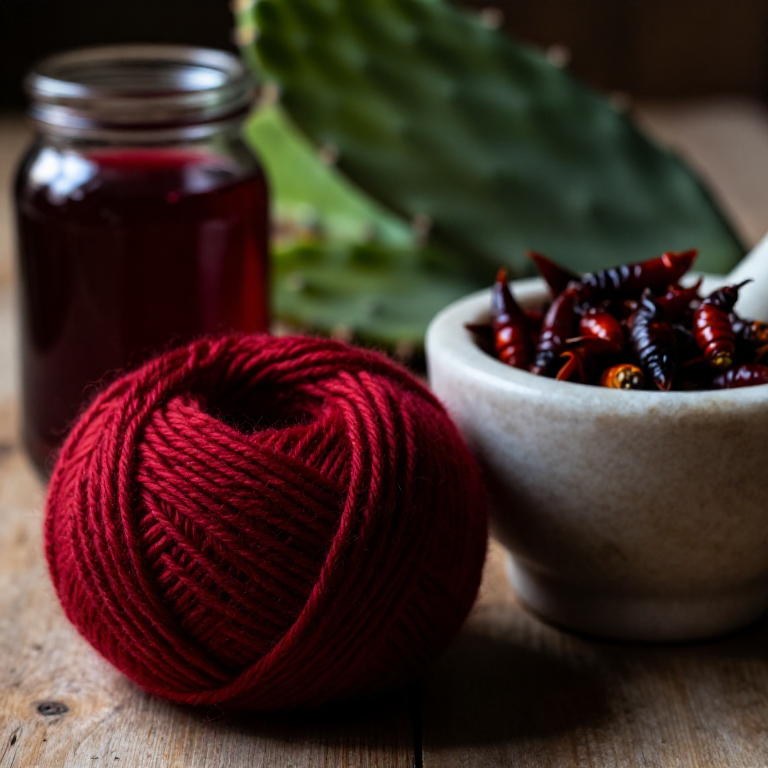 Dyeing Crimson with Cochineal — The Insect Dye That Conquered the World