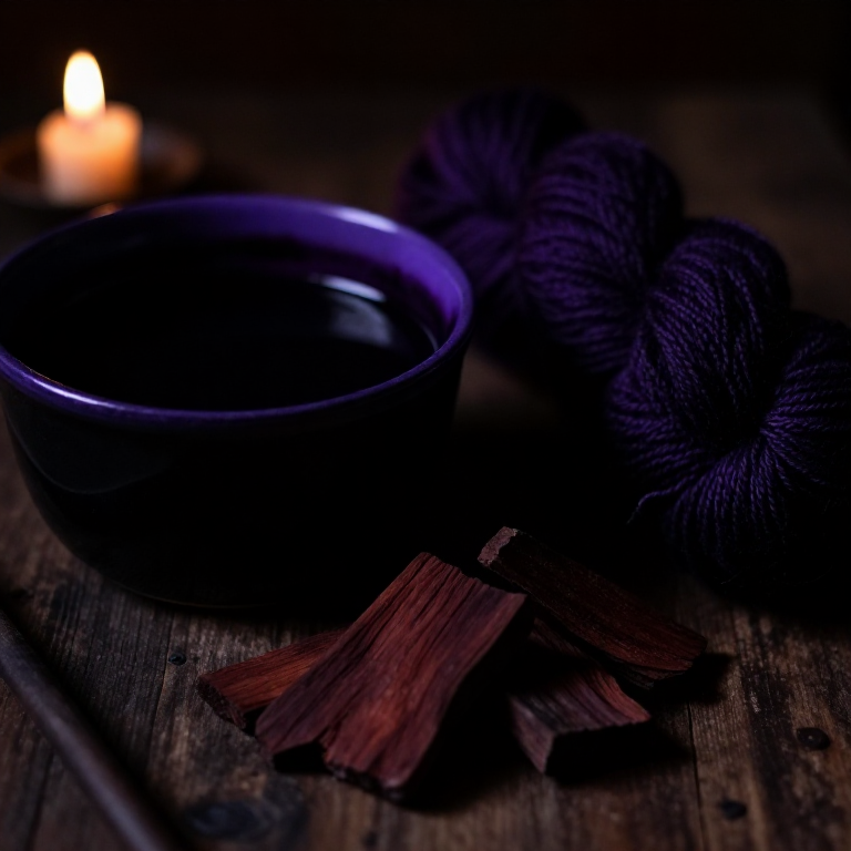 Dyeing with Logwood — The Colonial-Era Route to Natural Black and Purple