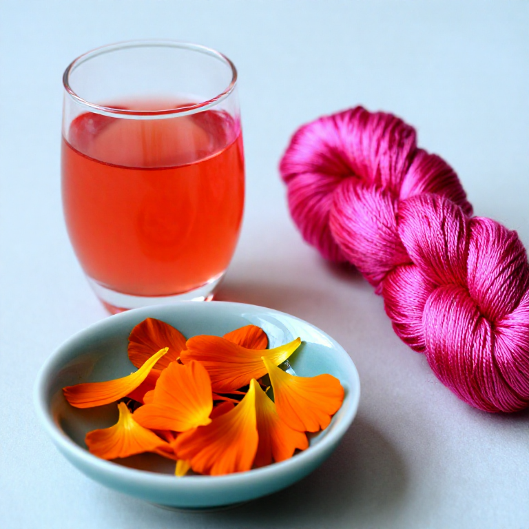 Dyeing with Safflower — Two Colours from One Flower