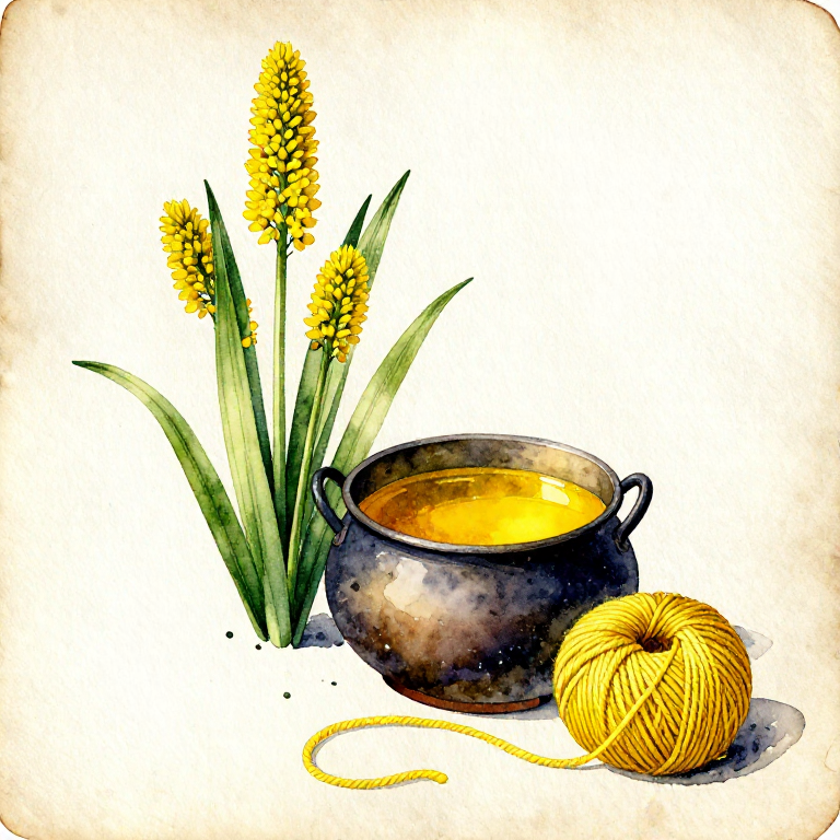 Dyeing Yellow with Weld — The Best Lightfast Plant Yellow in History