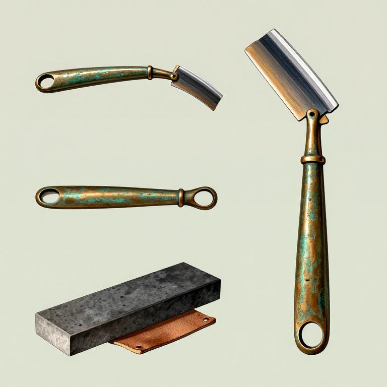 Egyptian Bronze Razor — Forging an Egyptian Bronze Razor