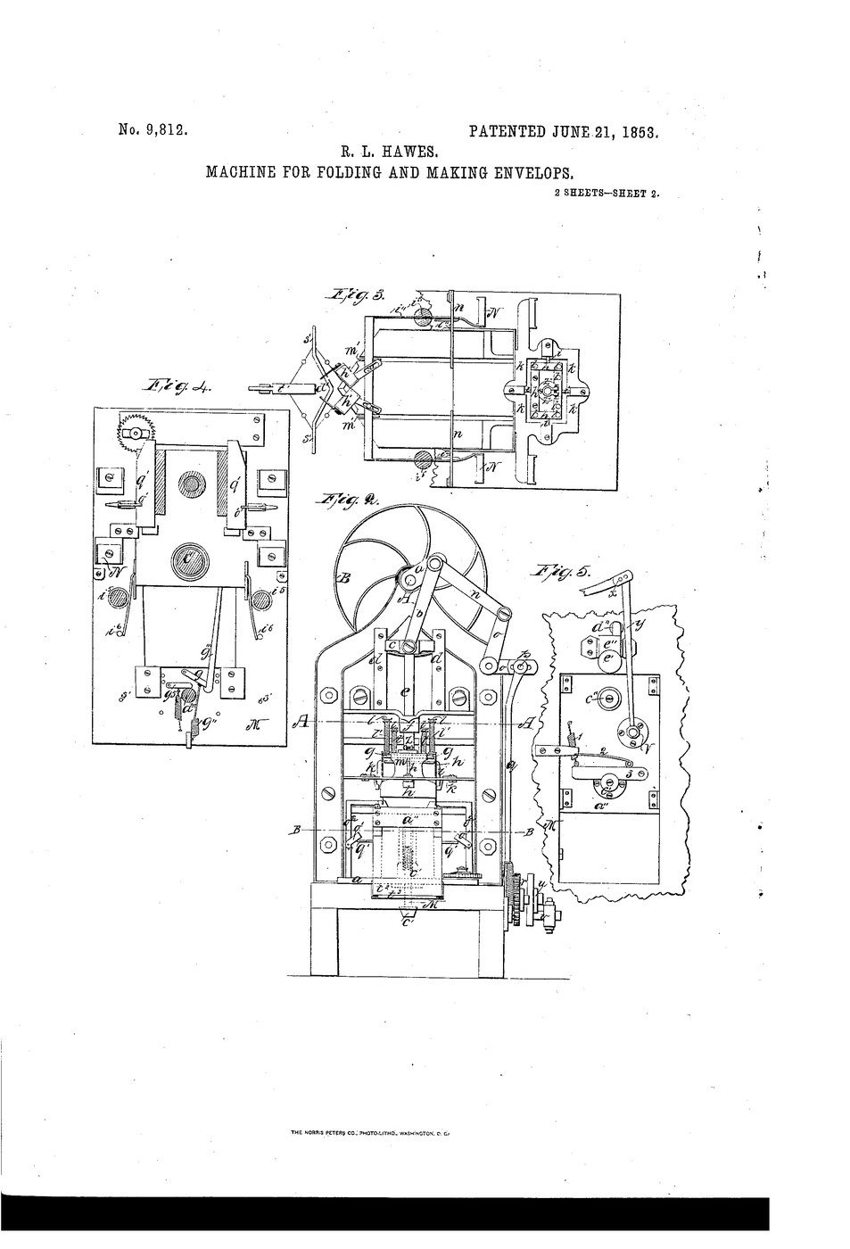 Envelope Folding Machine