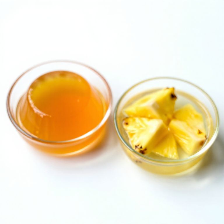 Enzymes: Pineapple and Gelatin