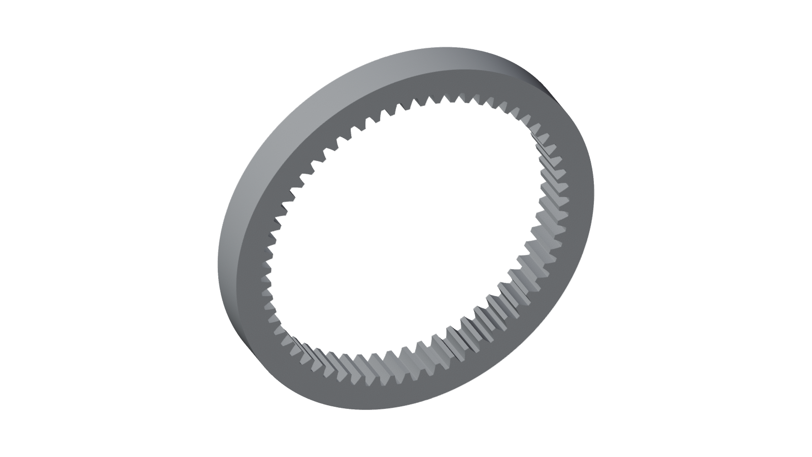 An Internal Ring Gear Cut by the Fellows Cutter: Teeth on the Inside
