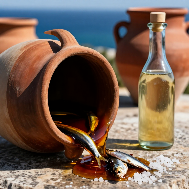 Fermenting Garum Fish Sauce — Rome's Universal Condiment