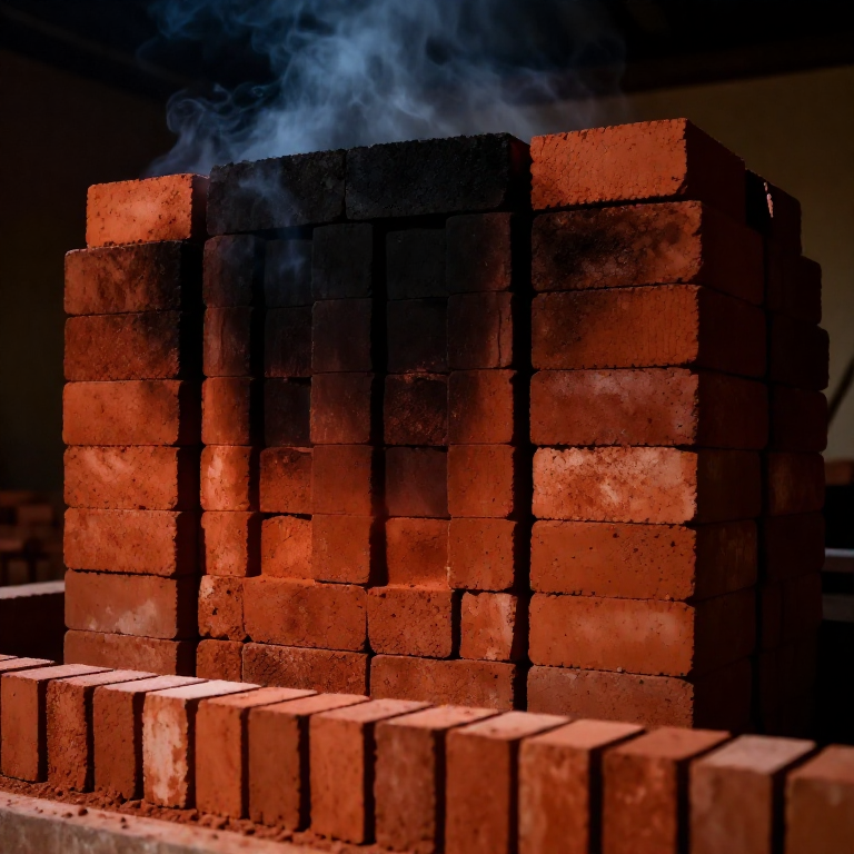 Firing Clay Bricks in a Clamp Kiln — The Building Block of Civilization