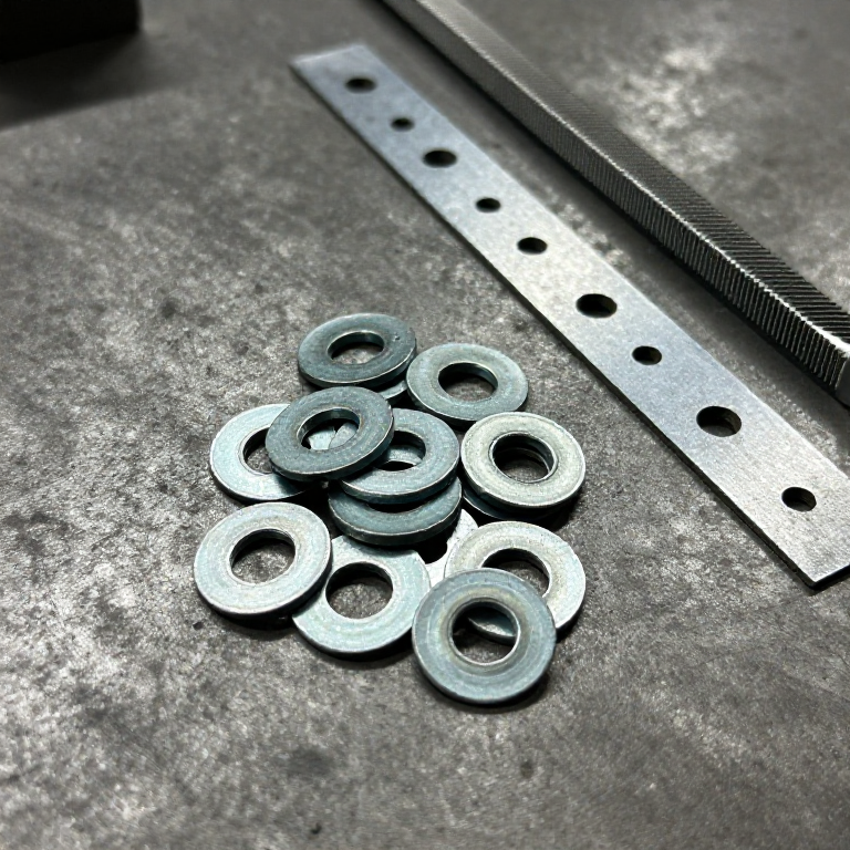 Flat Washers from Steel Sheet