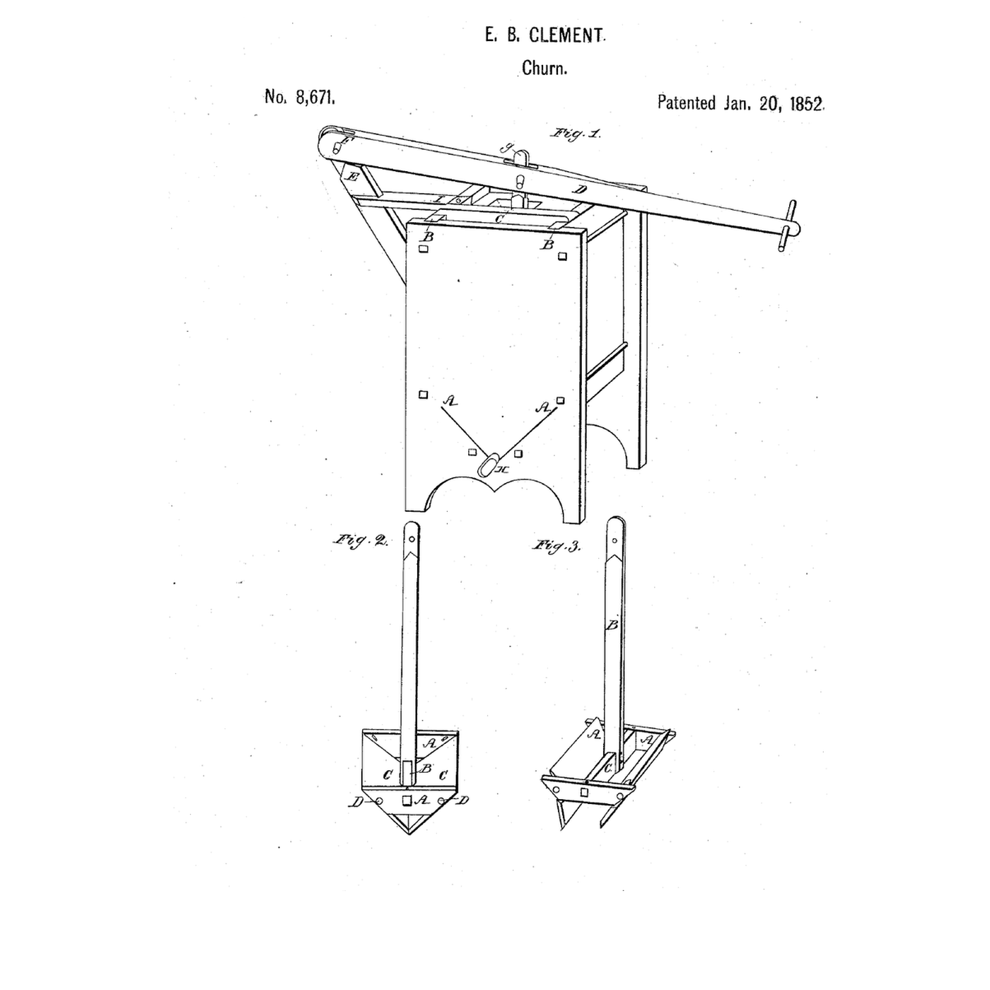 Folding-Float V-Bottom Churn: Floats That Close Into a V on the Down-Stroke