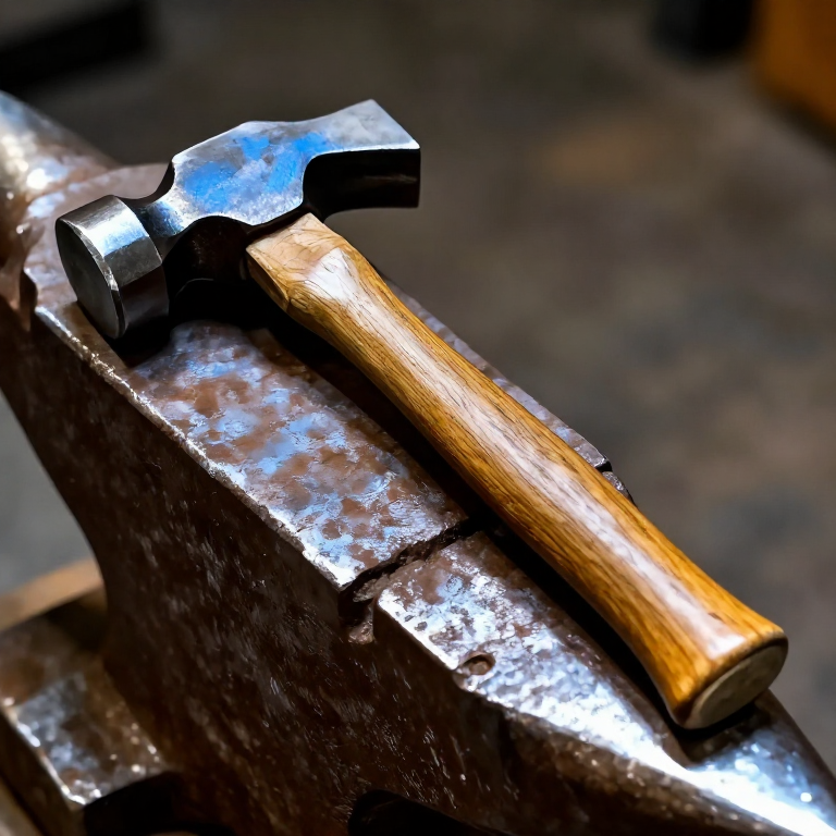 Forged Cross-Peen Hammer
