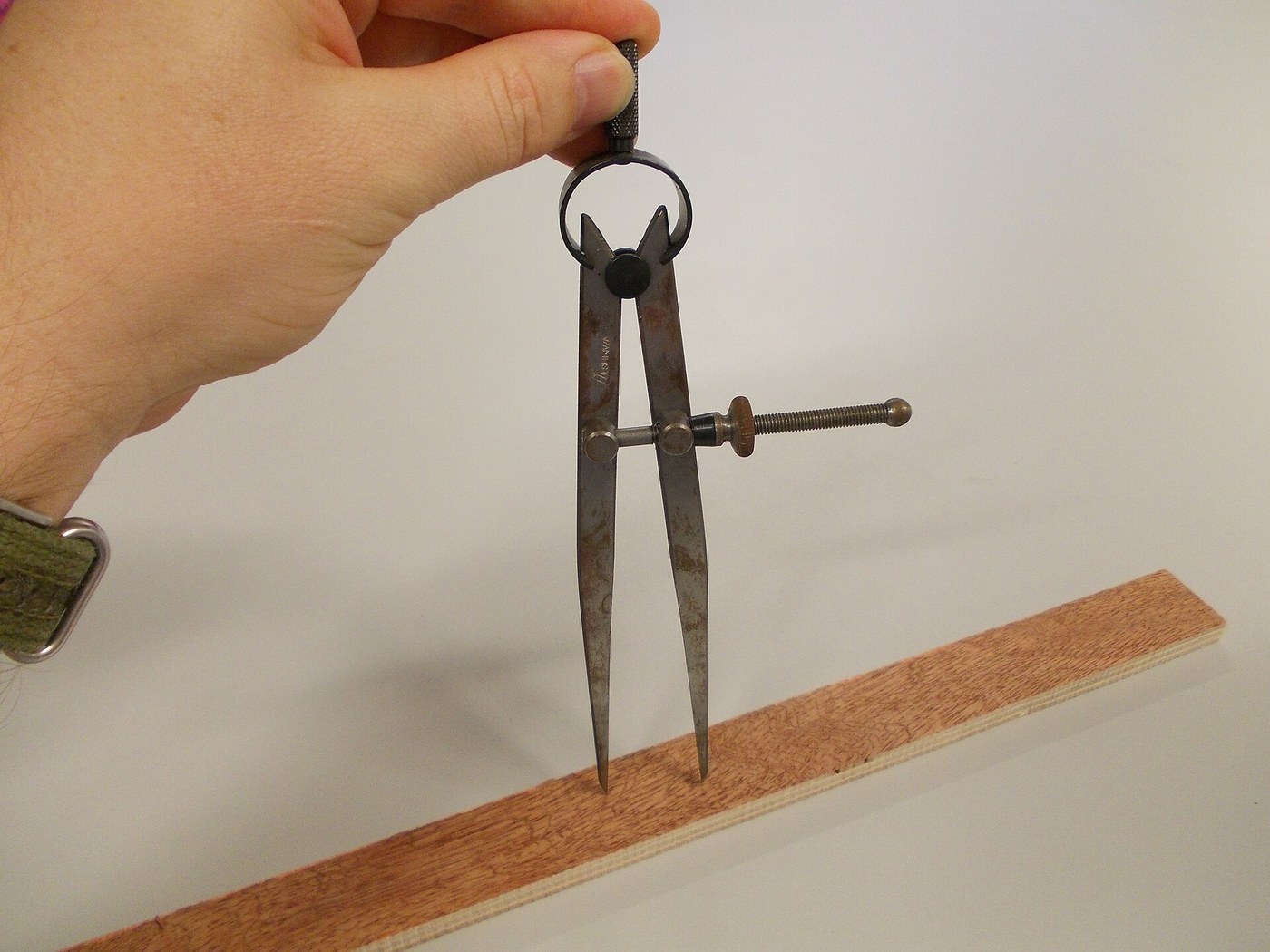 Forged Steel Dividers with a Riveted Joint
