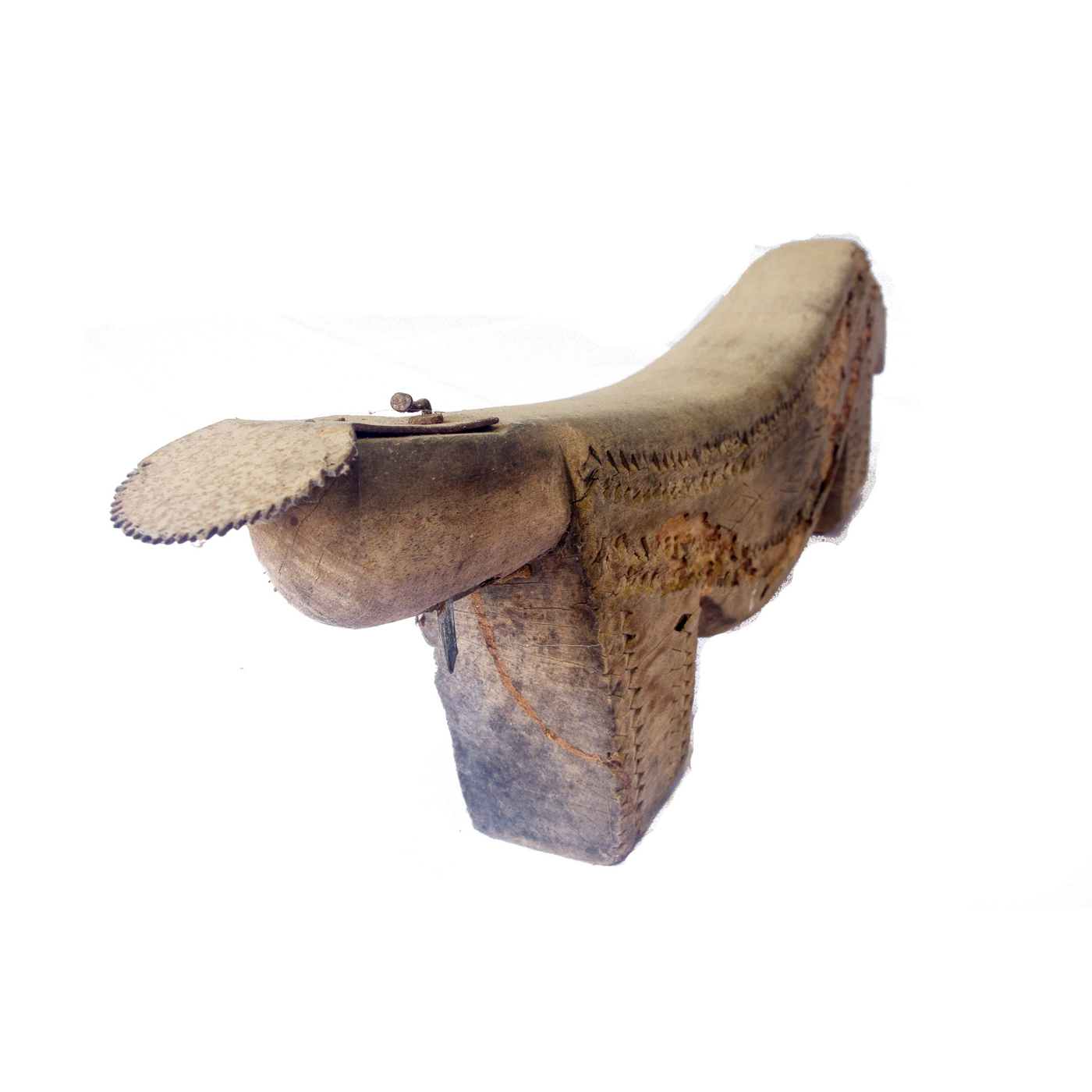 Krataai Khut Maphrao (Coconut-Grater "Rabbit") — a Wooden Seat with a Toothed Iron Blade That Shreds Coconut Fine