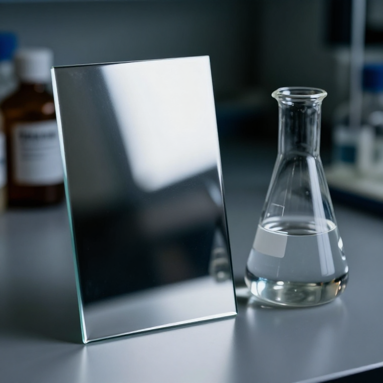 Making a Silver Mirror by the Liebig Process — Depositing Metallic Silver on Glass