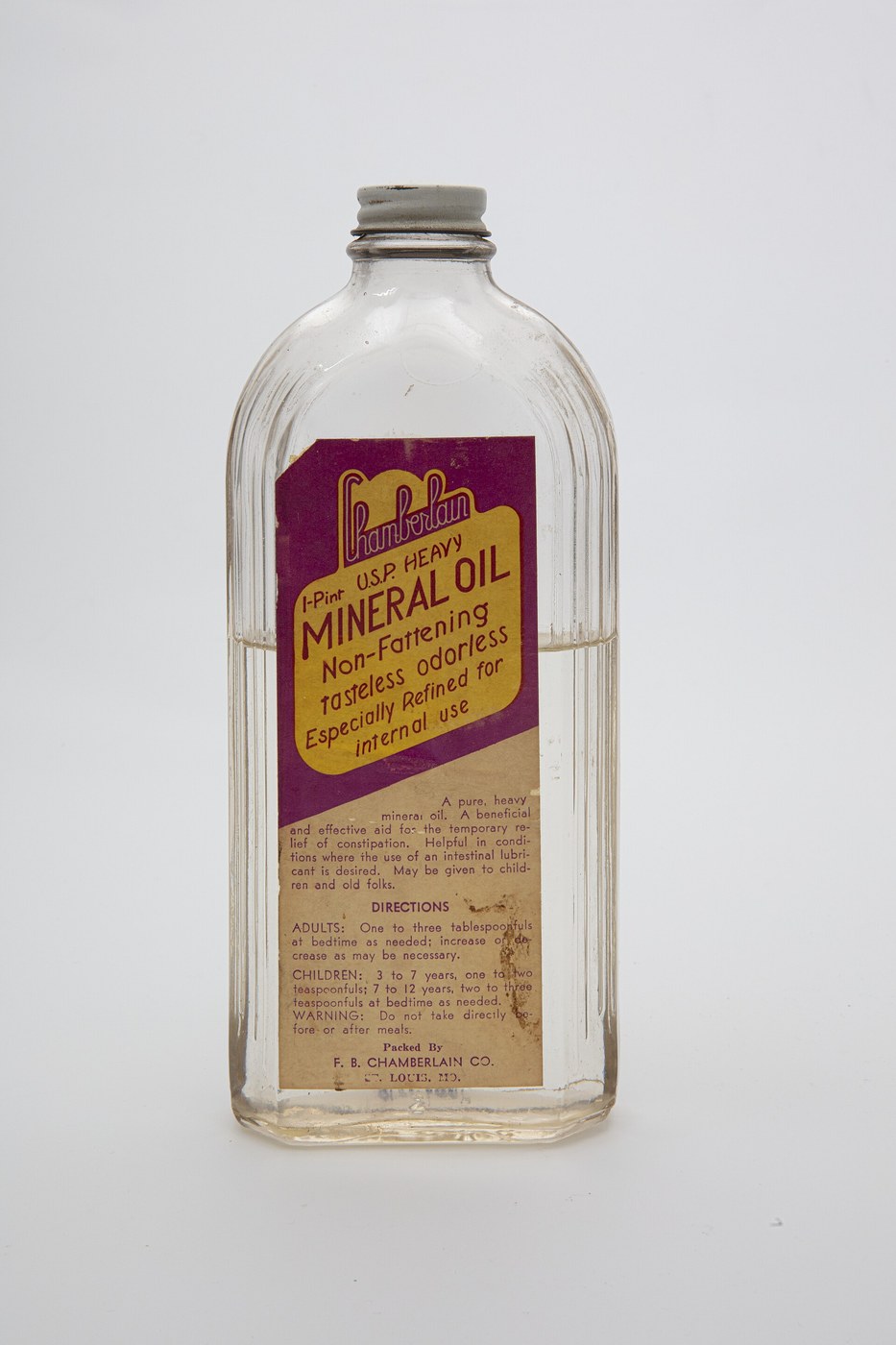 Liquid Petrolatum: The 330–390 °C Cut, Acid- and Soda-Washed, Filtered Through Charcoal