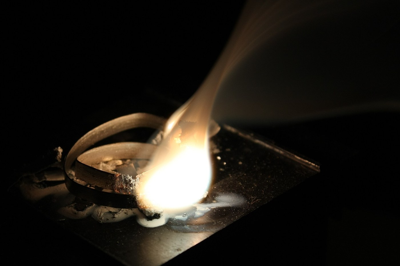 Magnesium Ribbon: Rolled Hot at 450 °C and Slit