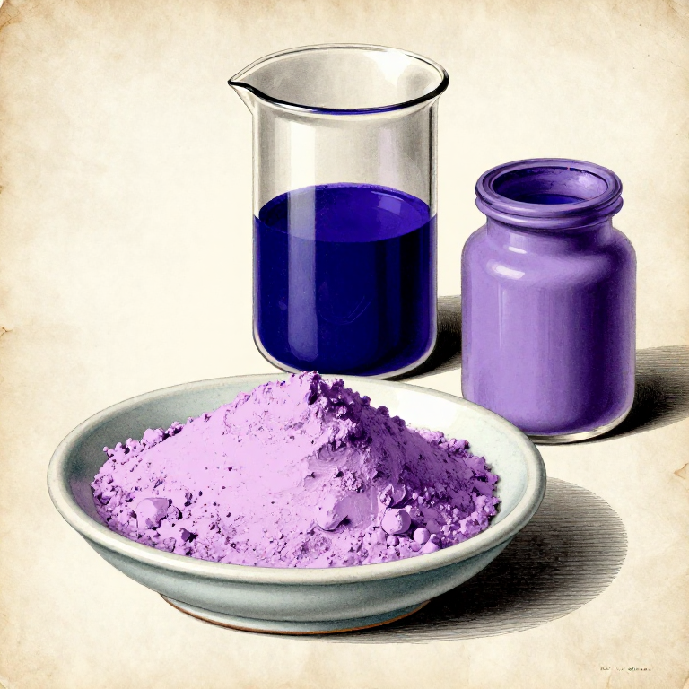 Making Cobalt Violet — The First True Violet Pigment in the Painter's Palette