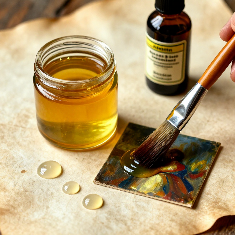 Making Dammar Varnish — The Clear Picture Varnish for Oil Paintings