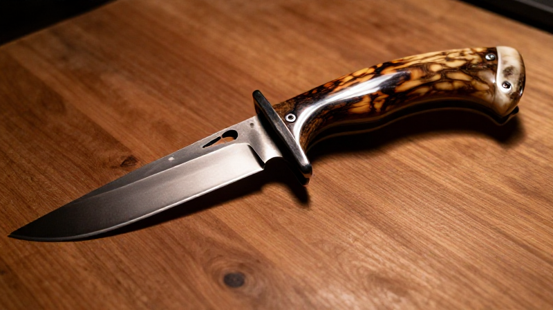 Making a Deer Antler Knife Handle — Drill, Shape, and Epoxy a Hidden-Tang Grip