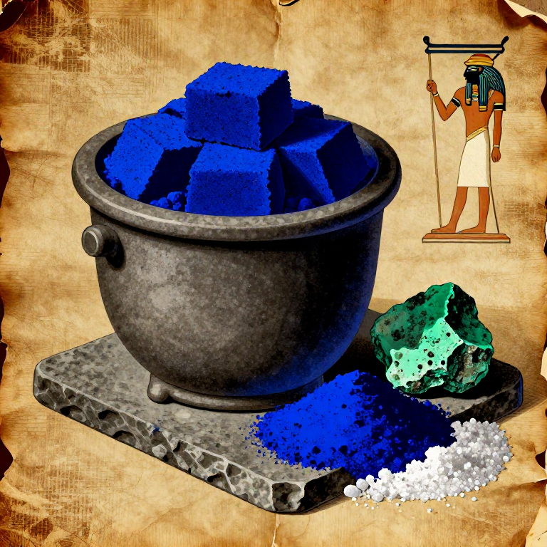 Making Egyptian Blue — The World's First Synthetic Pigment