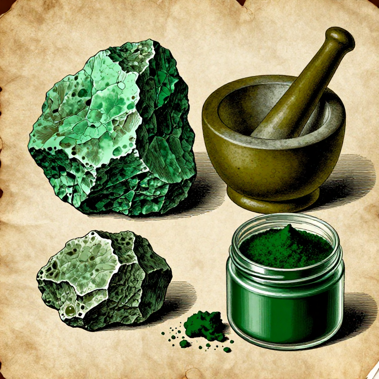 Making Green Earth Pigment (Terra Verte) — The Soft Green of Celadonite and Glauconite