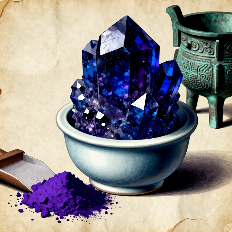 Making Han Purple — Ancient China's Synthetic Barium Copper Silicate Pigment