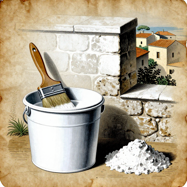 Making Lime Wash — The Oldest and Simplest Wall Paint in the World