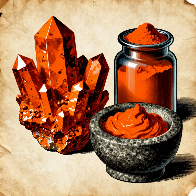 Making Realgar Orange Pigment — The Arsenic Companion to Orpiment