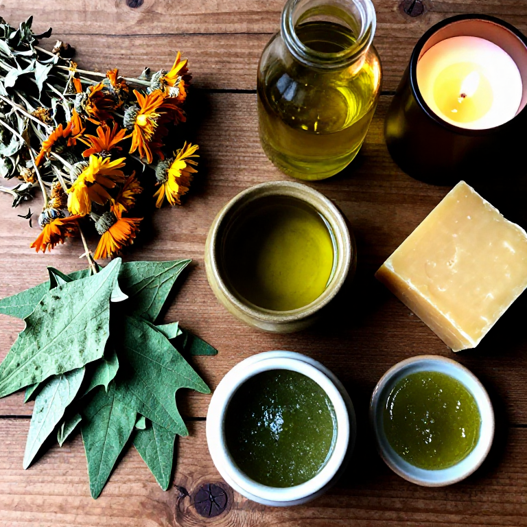 Compounding a Healing Salve from Herbs — Medieval Herbal Medicine