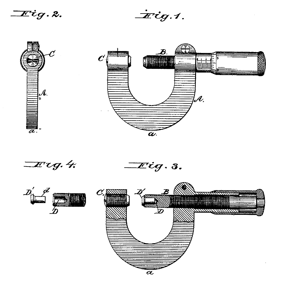 Micrometer Gauge: Pratt, 1878