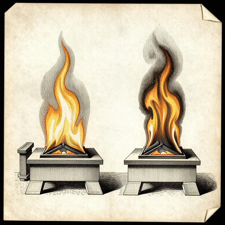 Oxidising, Neutral and Reducing: What the Fire Does to the Work