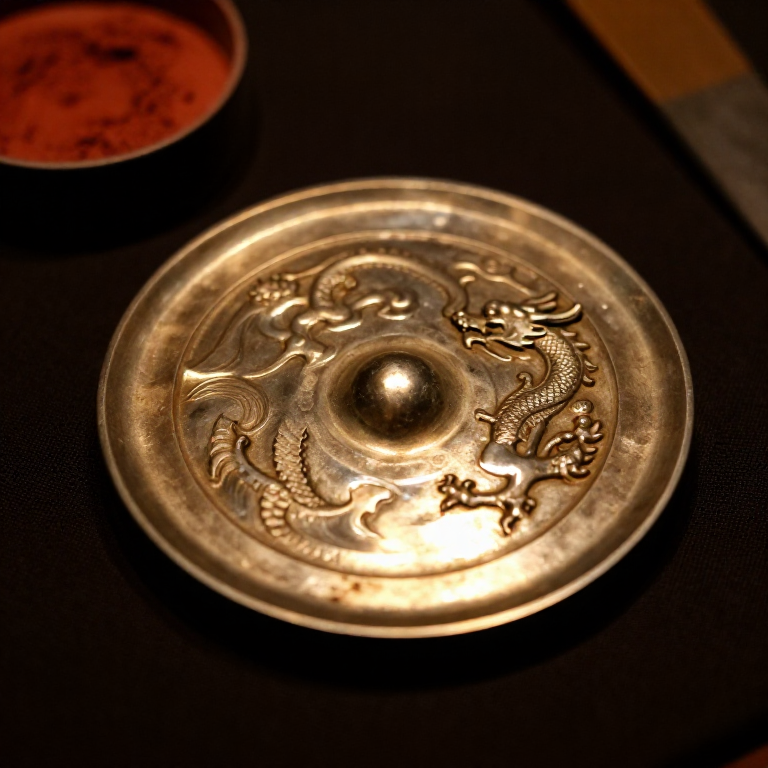 Polishing a Bronze Mirror — The First Reflective Surface Made by Human Hands