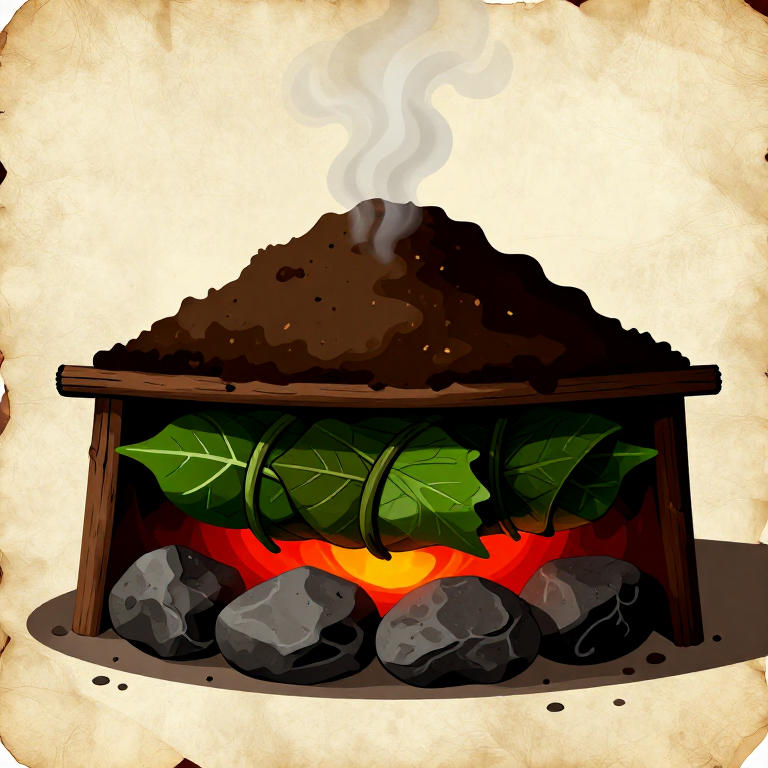 Building and Cooking in an Earth Oven — Underground Pit Roasting