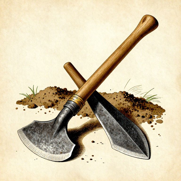 Making a Stone Hoe — The First Agricultural Tool