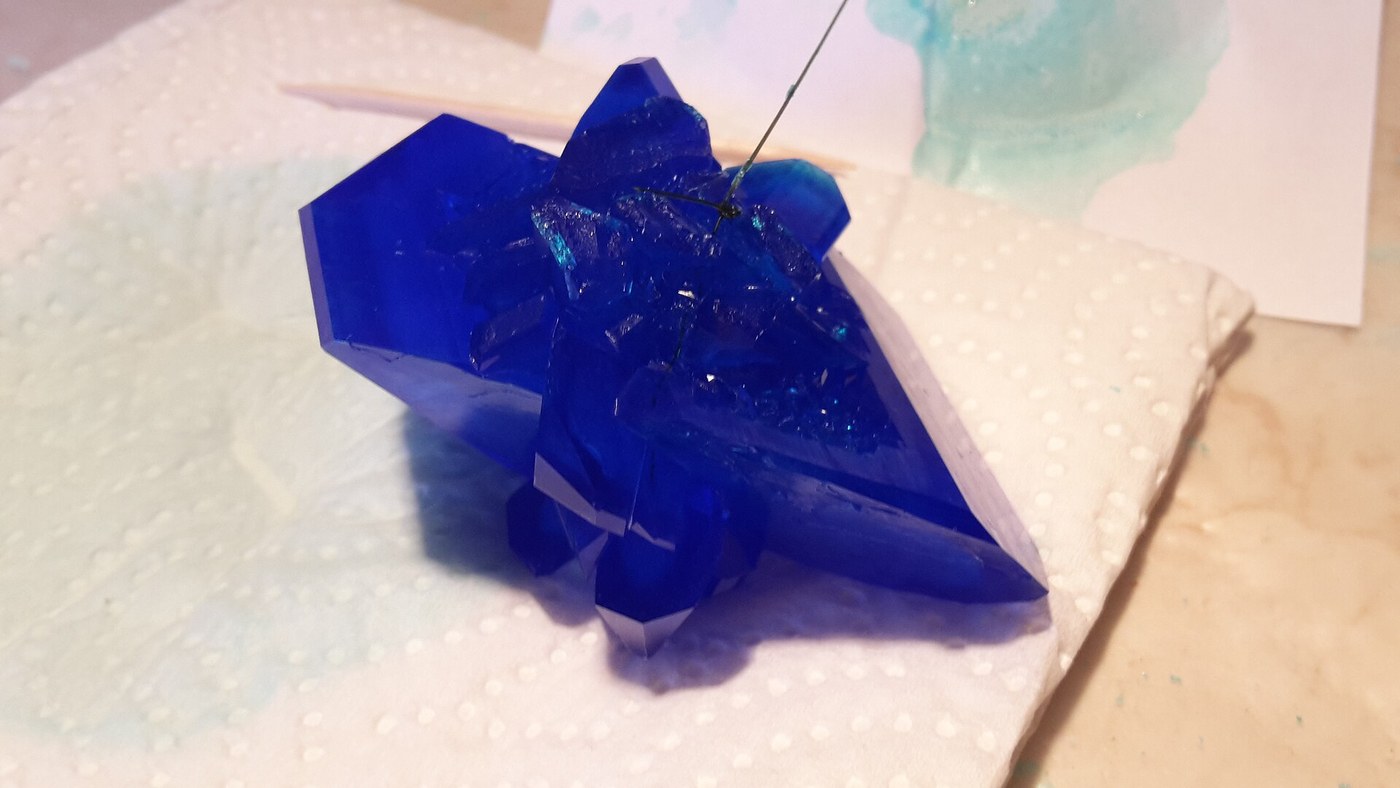 Purified Copper Sulphate: Iron Thrown Down by Fresh Copper Carbonate, Then Recrystallised