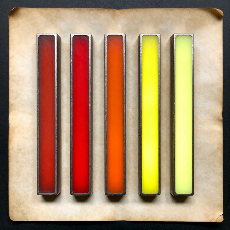 Reading Heat by Colour: The Oldest Thermometer, and Its Two Conditions