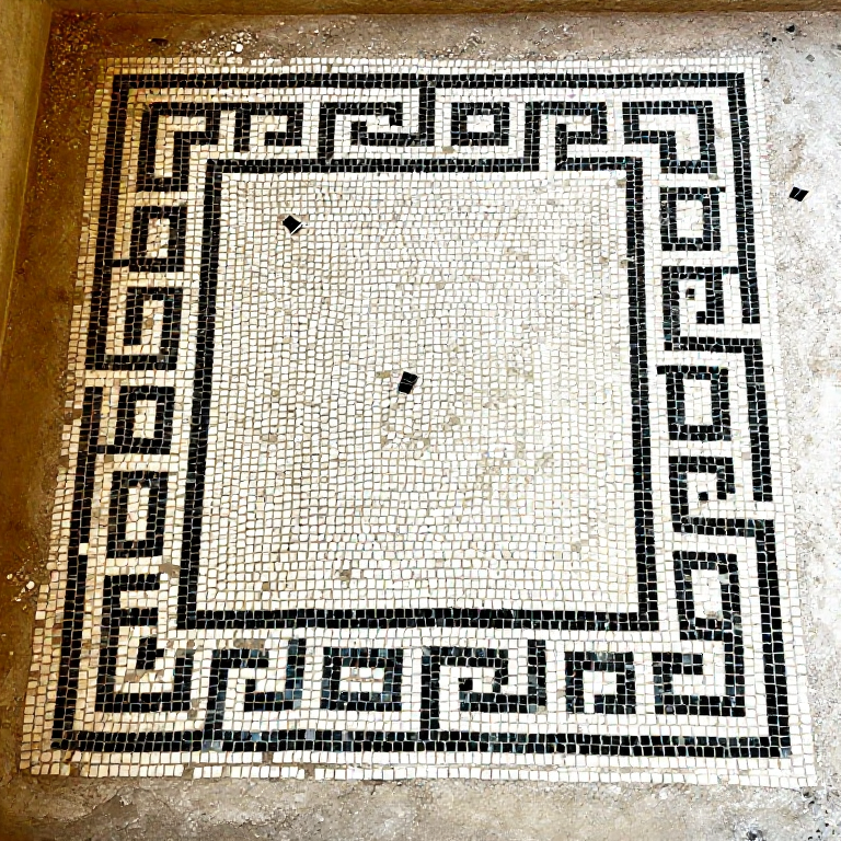 Laying an Opus Tessellatum Mosaic — Roman Tile Art