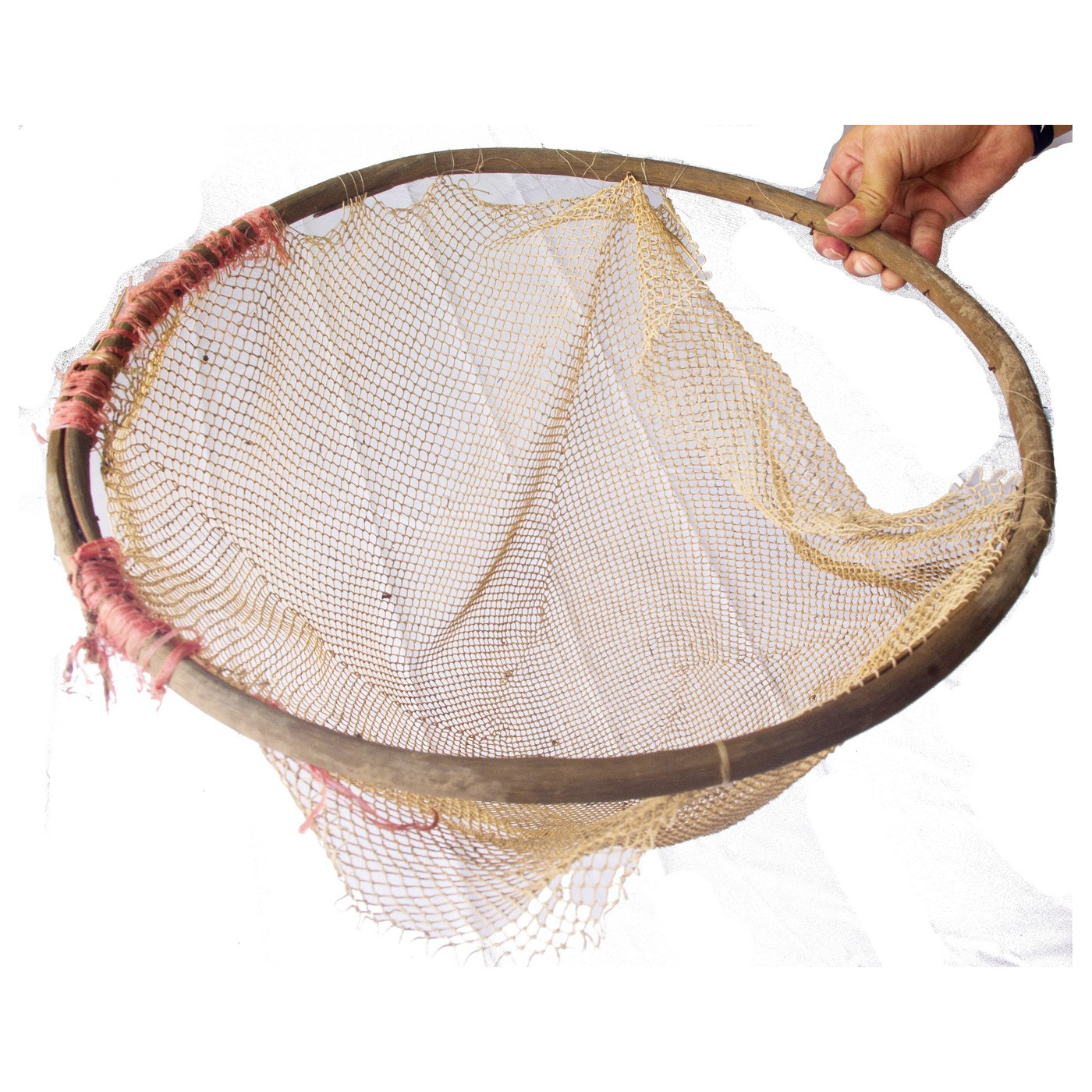Sa-wing (puçá tailandês de mão) — um saco de malha fina atada num aro de madeira de khoi, para apanhar camarões e peixes pequenos em águas rasas