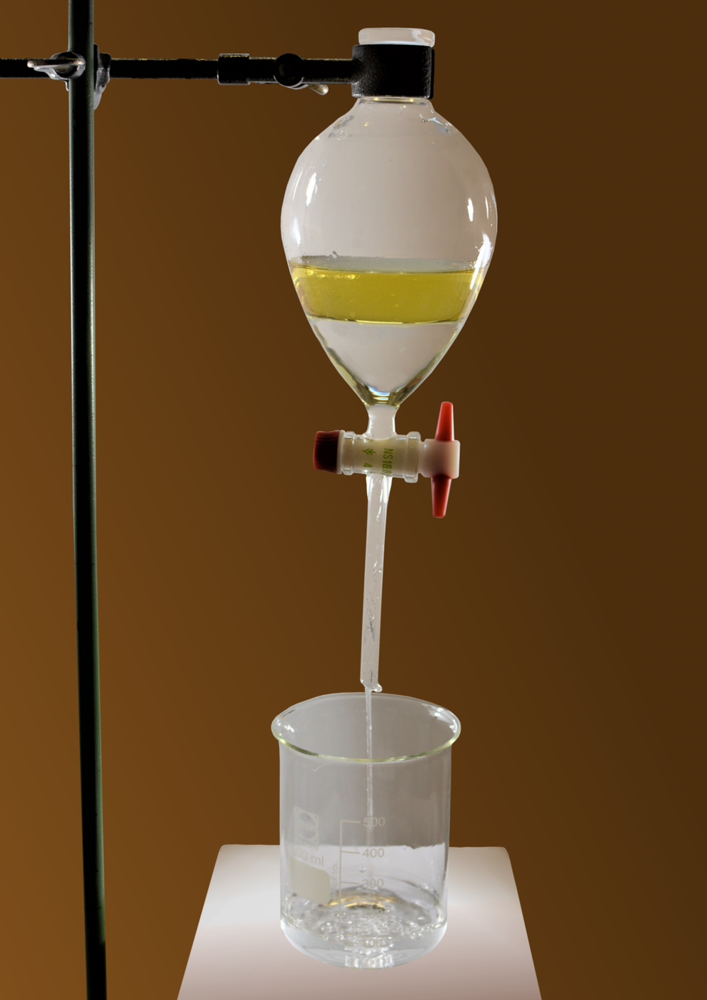 The Separating Funnel and the Partition Coefficient