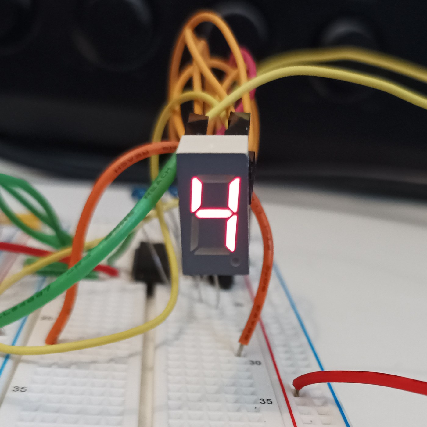 The Seven-Segment LED Display