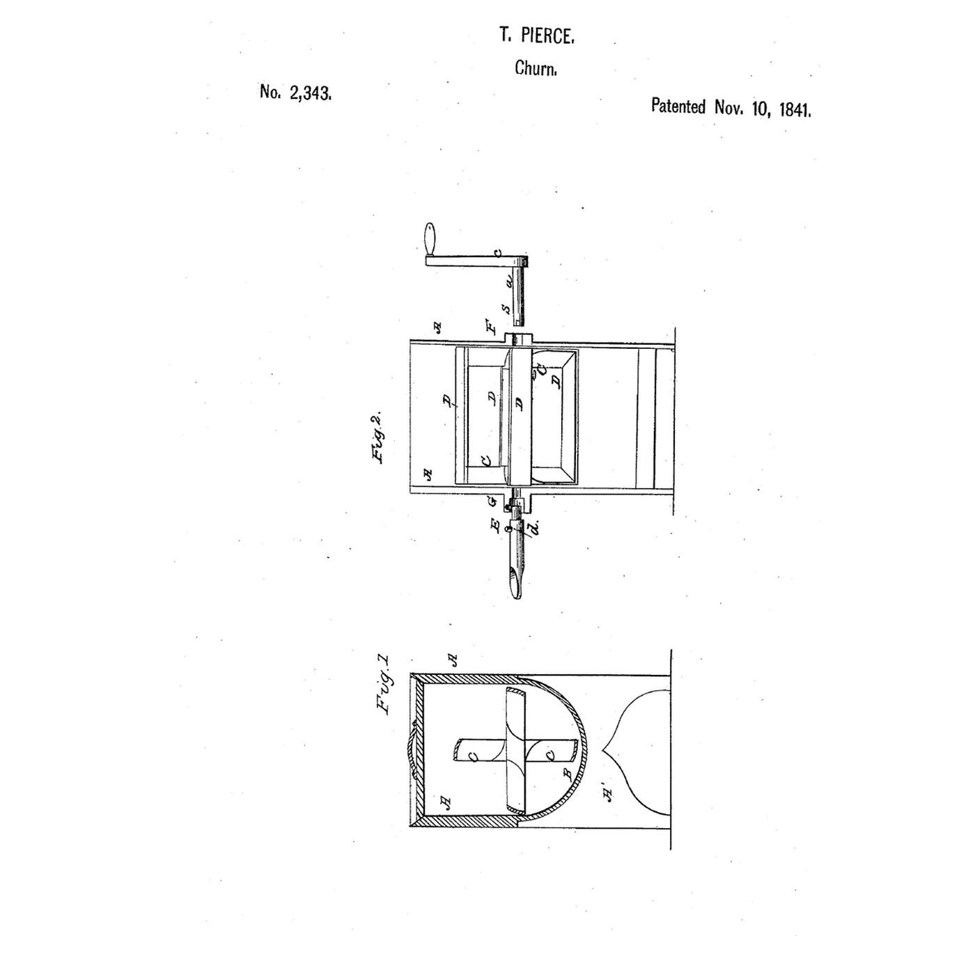 Shaftless Dasher-Wheel Churn: Bevelled Buckets Drive the Cream to the Centre